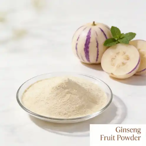 Organic Ginseng Fruit Powder for Functional Food Innovation